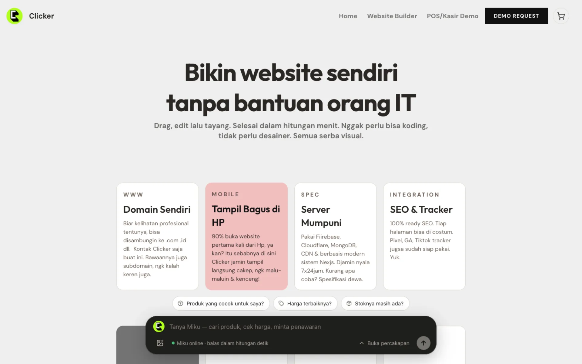 No-Code Website Builder